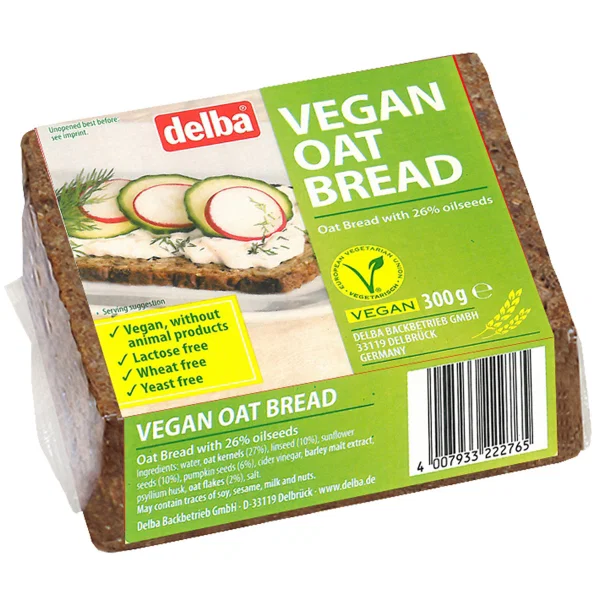 Delba - Vegan Oat Bread